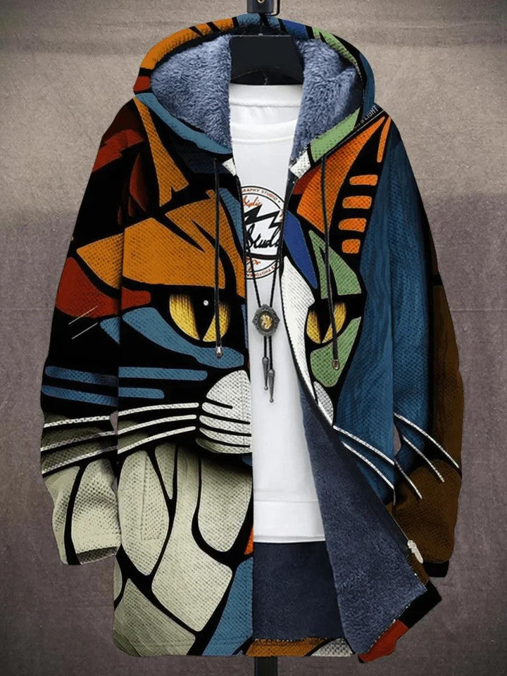 ALEX | JACKET WITH ARTISTIC PRINT