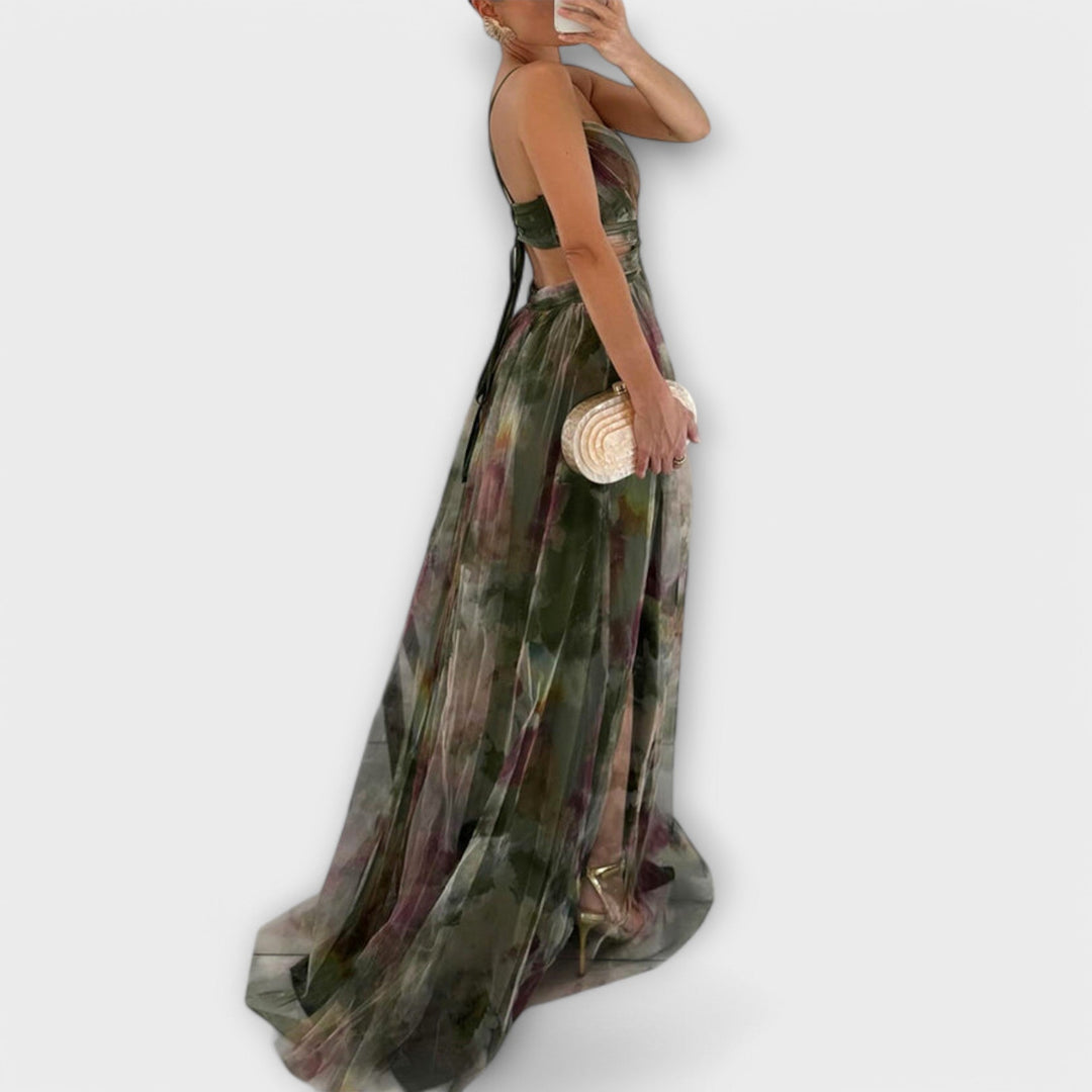 ANA | MULTICOLOR ELEGANT DRESS
