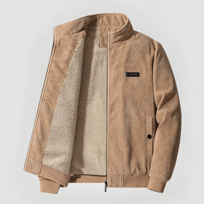 MARTIN | CORDUROY JACKET WITH FLEECE LINING