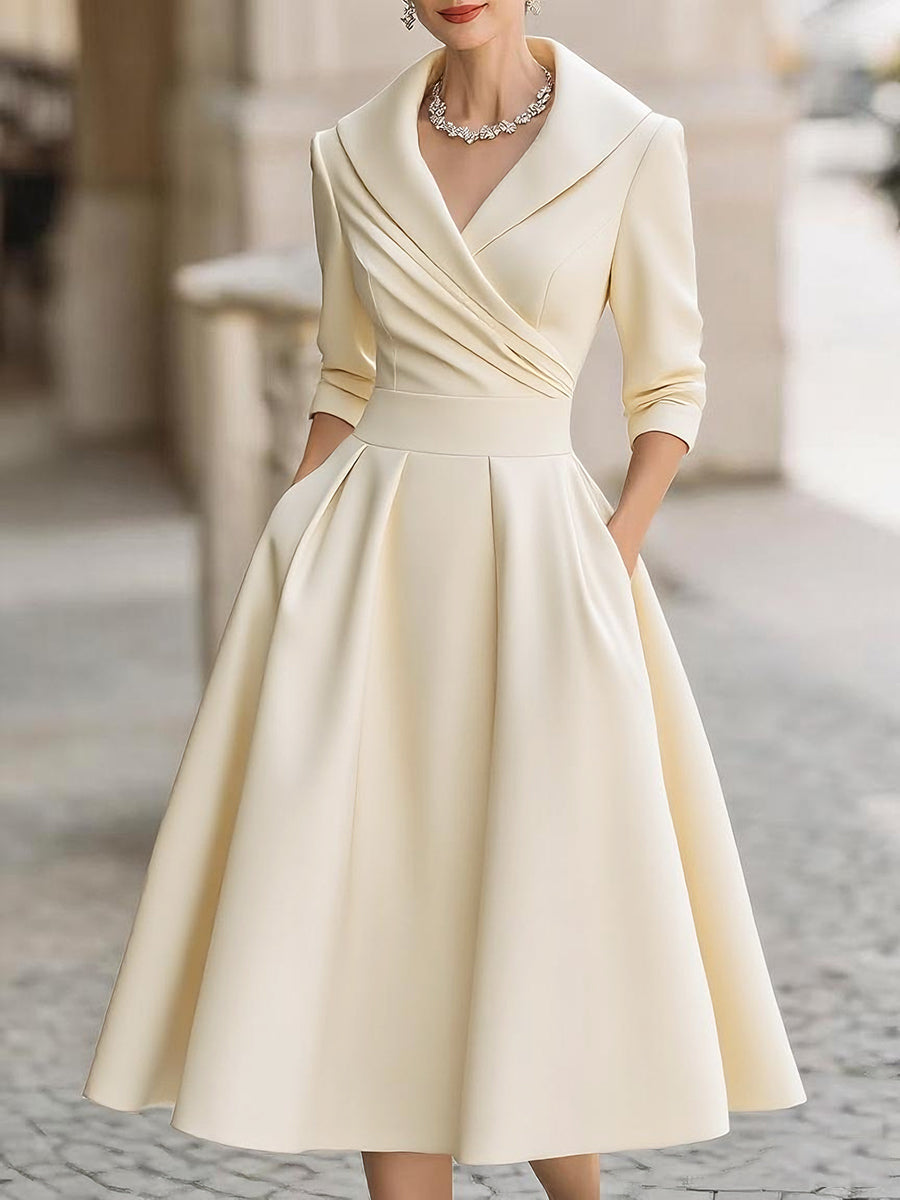 TALIA | ELEGANT MIDI DRESS