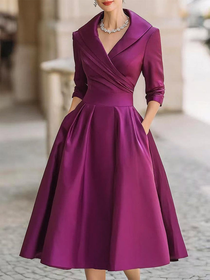 TALIA | ELEGANT MIDI DRESS