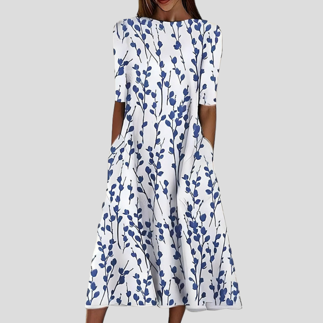 SENNA | ELEGANT DRESS WITH PRINT