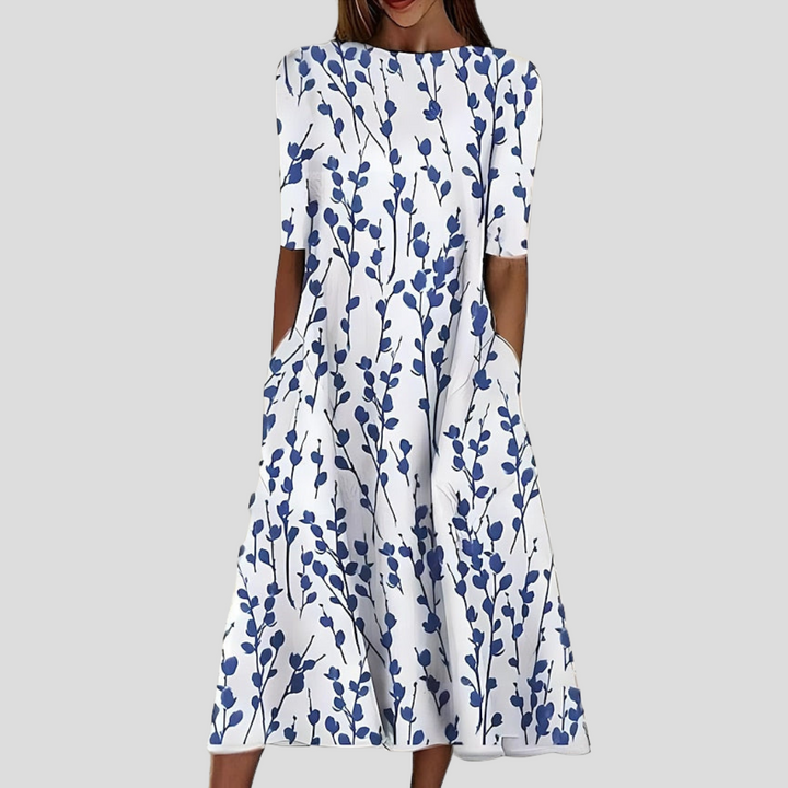 SENNA | ELEGANT DRESS WITH PRINT