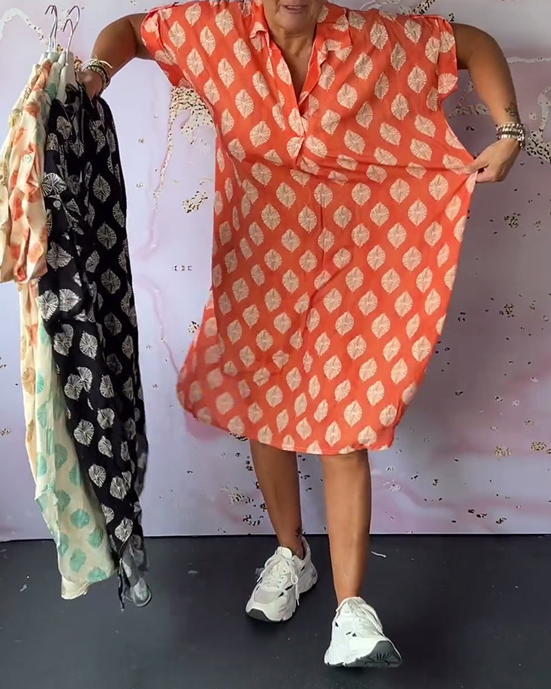 DALILA | BEAUTIFUL DRESS WITH PATTERN