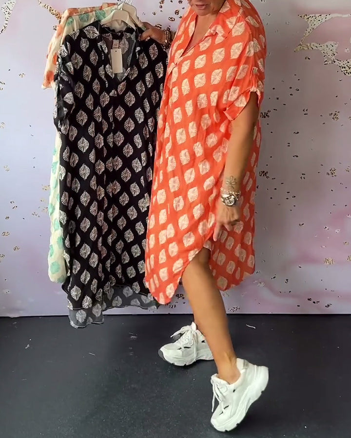 DALILA | BEAUTIFUL DRESS WITH PATTERN