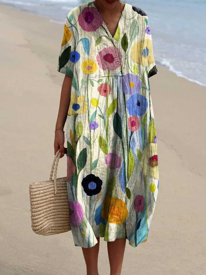 EMMY | FLORAL PATTERNED DRESS