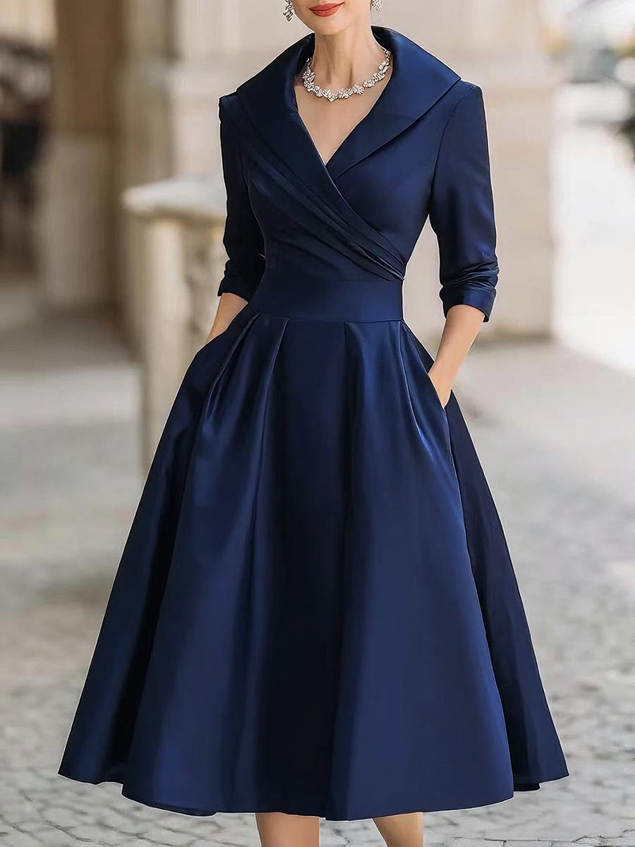 TALIA | ELEGANT MIDI DRESS