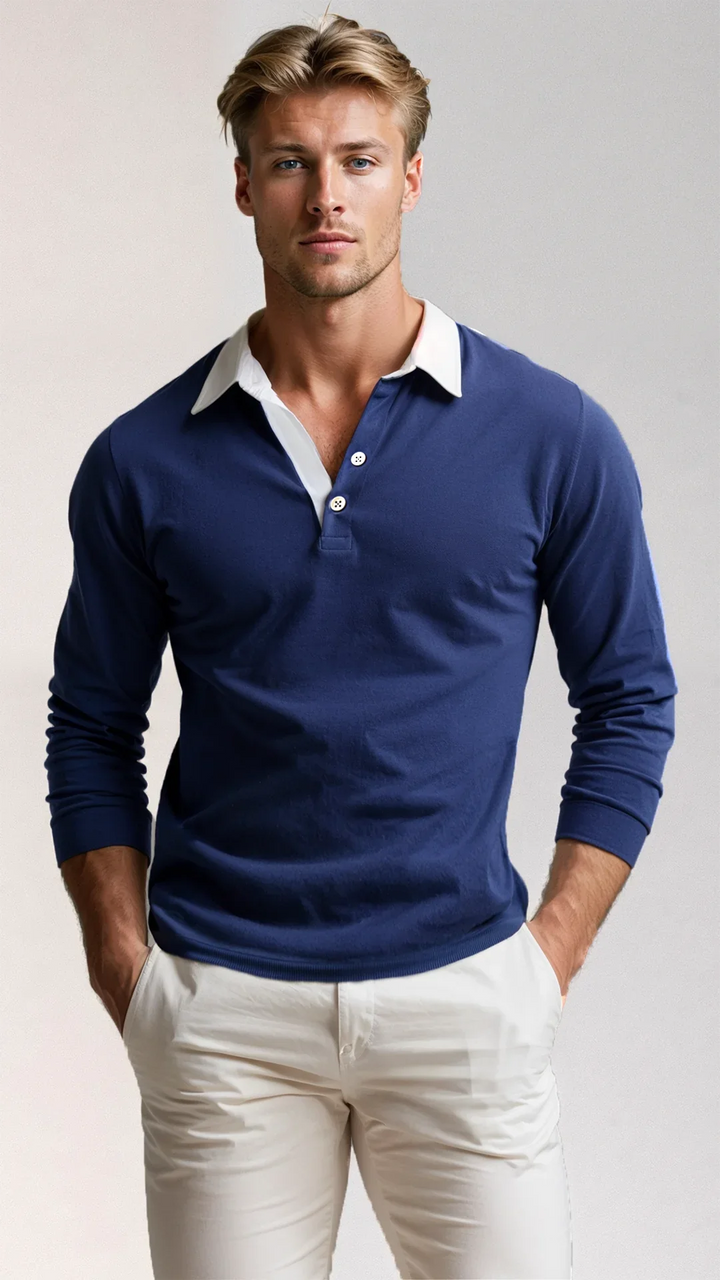 EARDEN | POLO SWEATER
