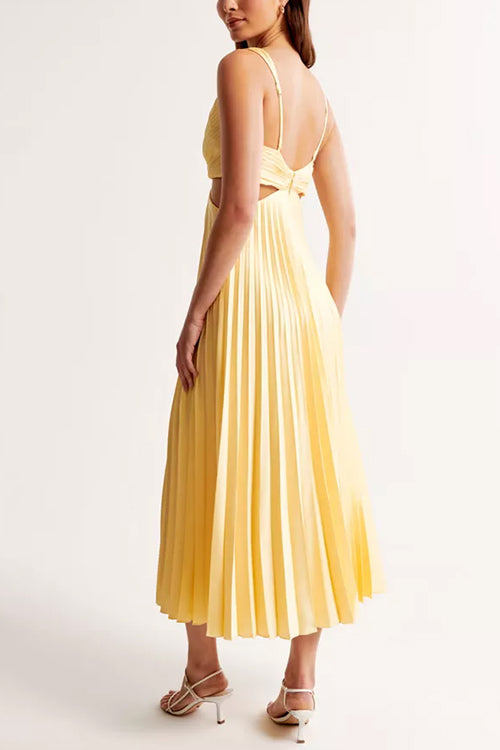CARLA | ELEGANT PLEATED DRESS