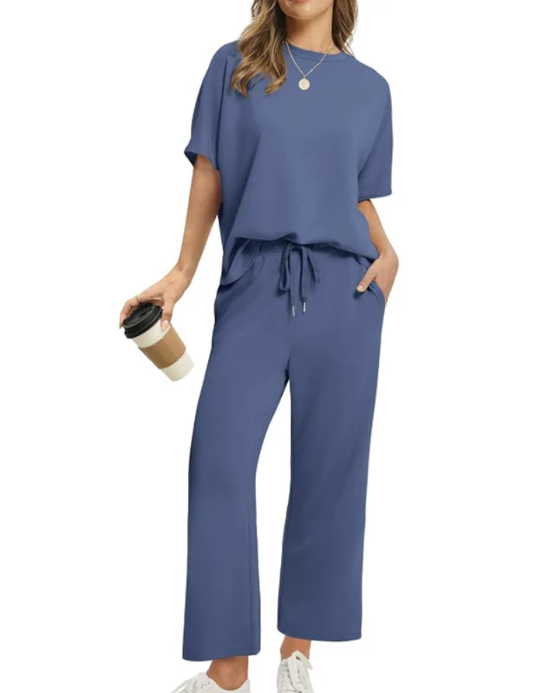 ASANA | SOFT CASUAL TOP AND PANTS SET