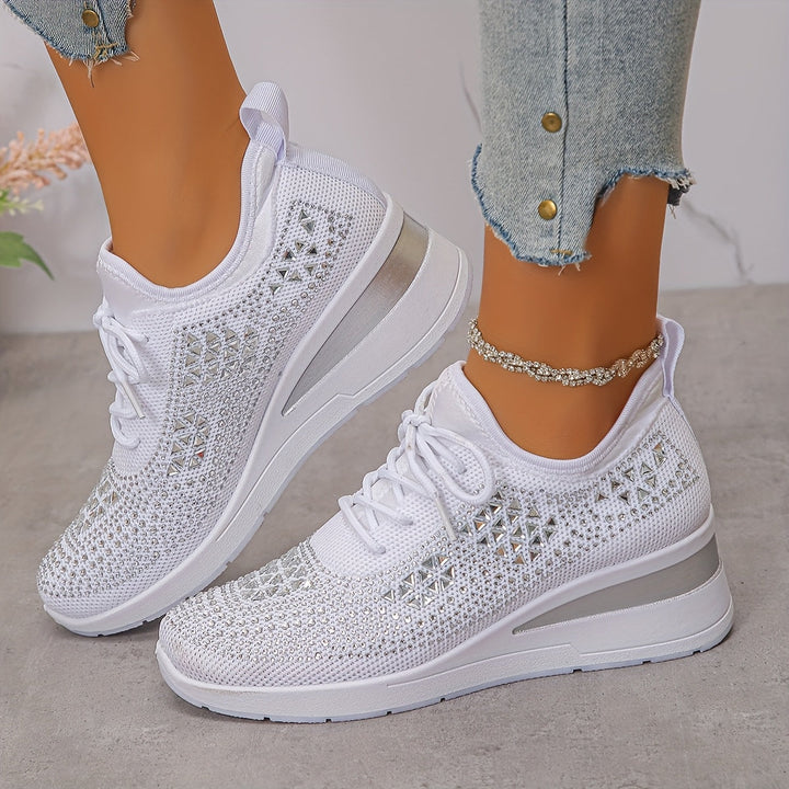 HILARY | STYLISH BEDAZZLED ORTHOPAEDIC SNEAKER
