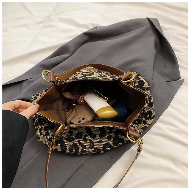 RORY | LEOPARD PRINT HANDBAG
