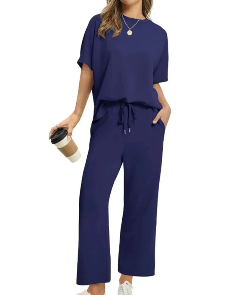 ASANA | SOFT CASUAL TOP AND PANTS SET