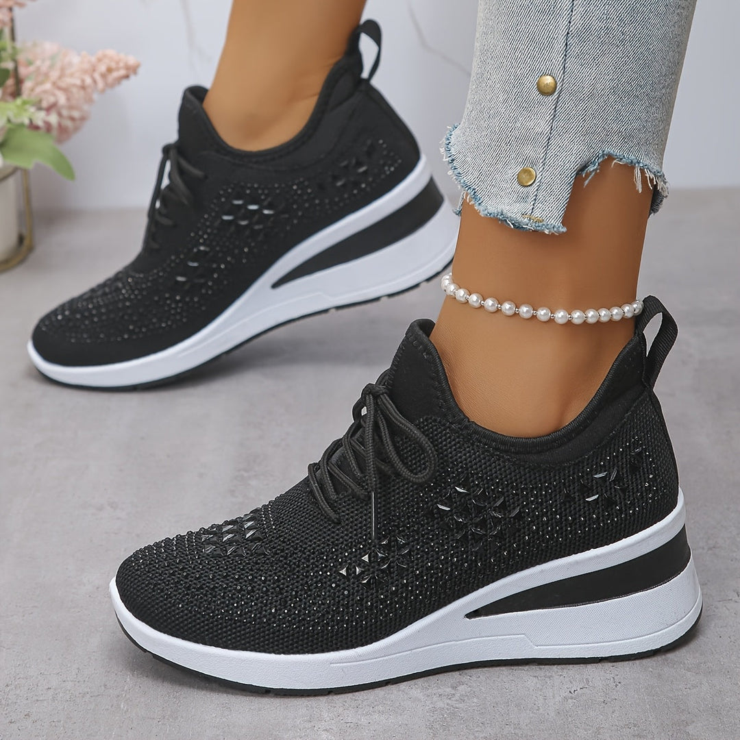 HILARY | STYLISH BEDAZZLED ORTHOPAEDIC SNEAKER