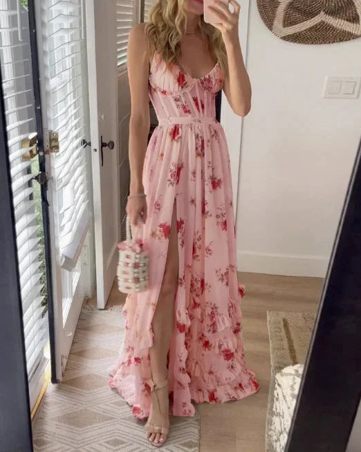 SONJA | FLORAL MIDI DRESS