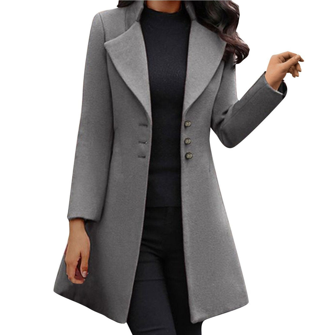 VALENE | ITALIAN LONG SLEEVE WOOL COAT