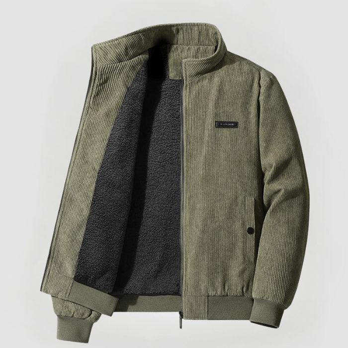 MARTIN | CORDUROY JACKET WITH FLEECE LINING