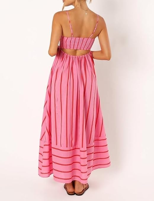 KELLS | PINK SUNSET VIBES MAXI DRESS