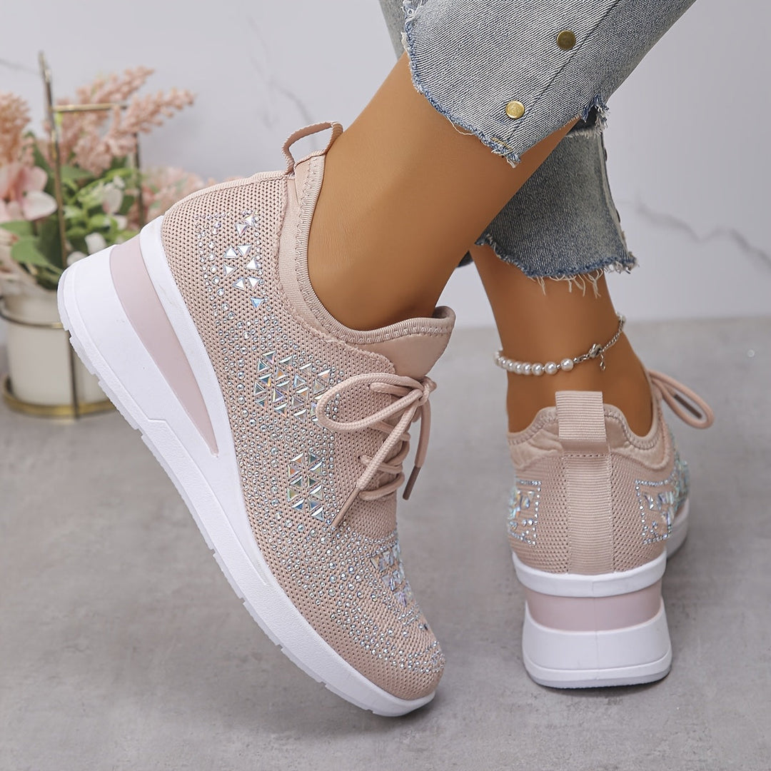 HILARY | STYLISH BEDAZZLED ORTHOPAEDIC SNEAKER