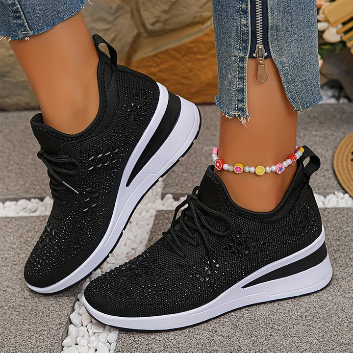 HILARY | STYLISH BEDAZZLED ORTHOPAEDIC SNEAKER