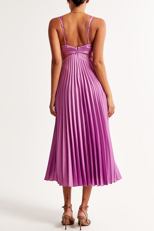 CARLA | ELEGANT PLEATED DRESS
