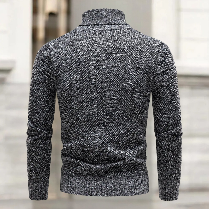 DUNCAN | LUXURIOUS KNITTED TURTLENECK JUMPER