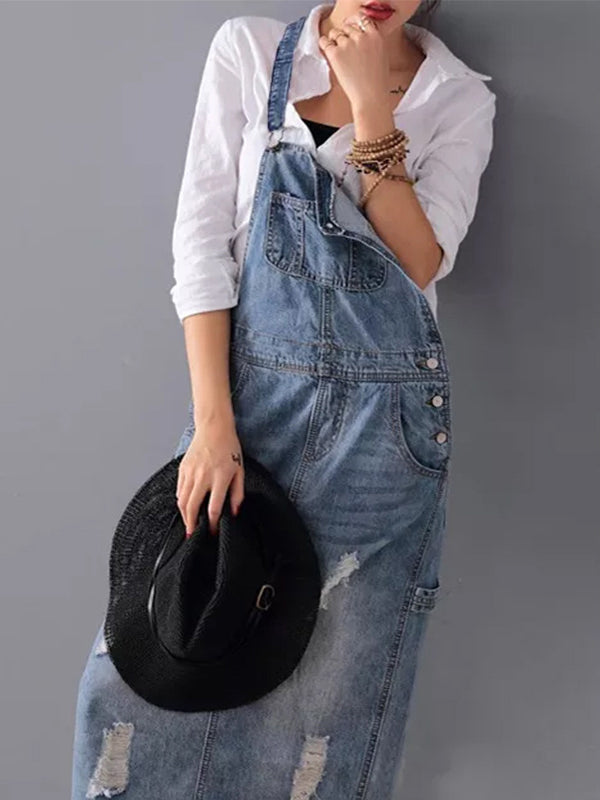AOIFE | CASUAL DENIM OVERALL