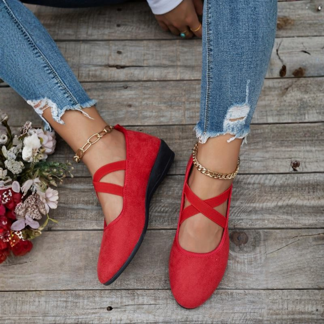 VERA | COMFY CLOSED WEDGE SLIP-ON SHOES