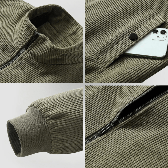 MARTIN | CORDUROY JACKET WITH FLEECE LINING
