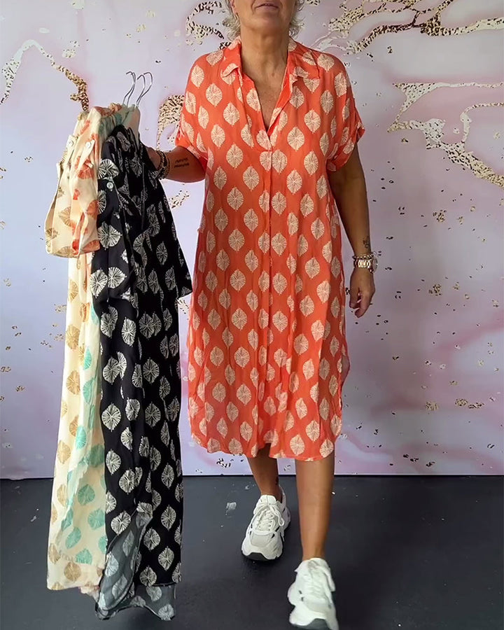 DALILA | BEAUTIFUL DRESS WITH PATTERN