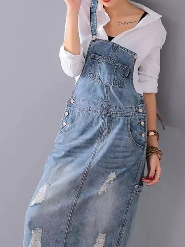 AOIFE | CASUAL DENIM OVERALL