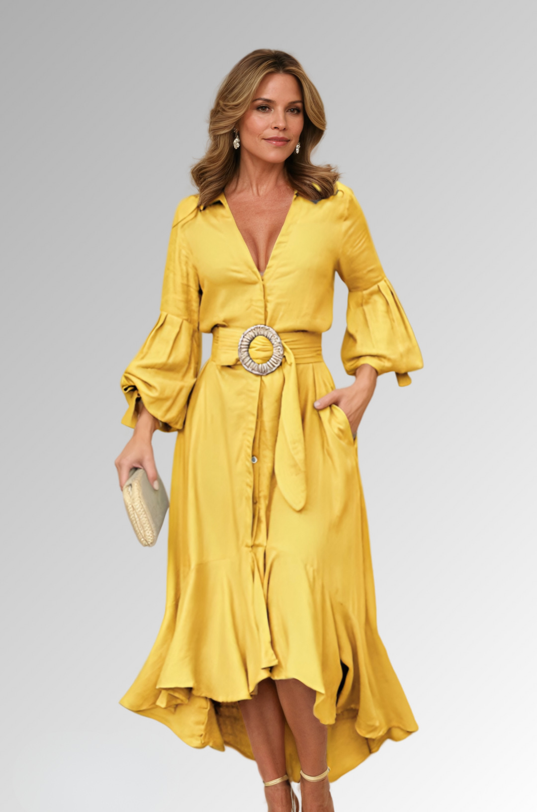 KINDLE | A-LINE ELEGANT DRESS