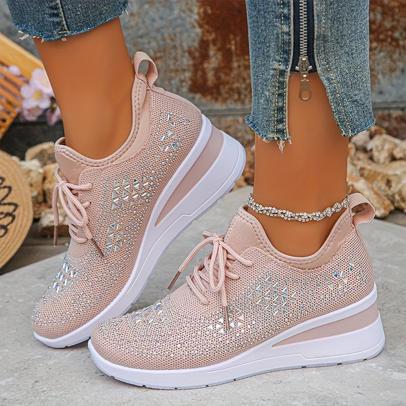 HILARY | STYLISH BEDAZZLED ORTHOPAEDIC SNEAKER