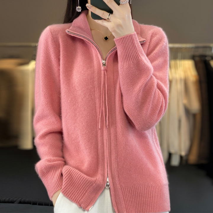 GIANNA | CARDIGAN WITH ZIPPER