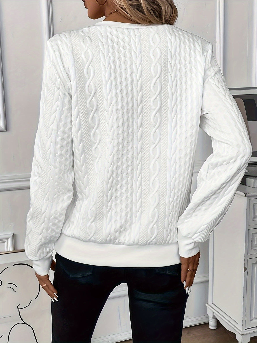 BELINDA | ELEGANT SWEATER WITH ZIPPER