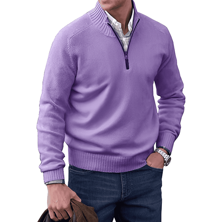 CORMAC | ELEGANT PULLOVER WITH ZIP
