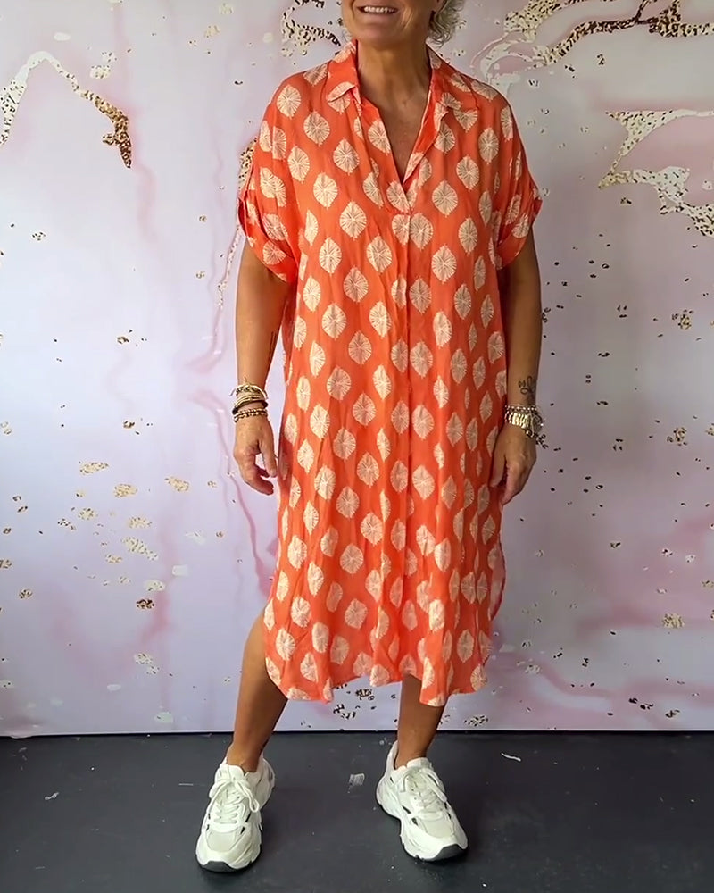 DALILA | BEAUTIFUL DRESS WITH PATTERN