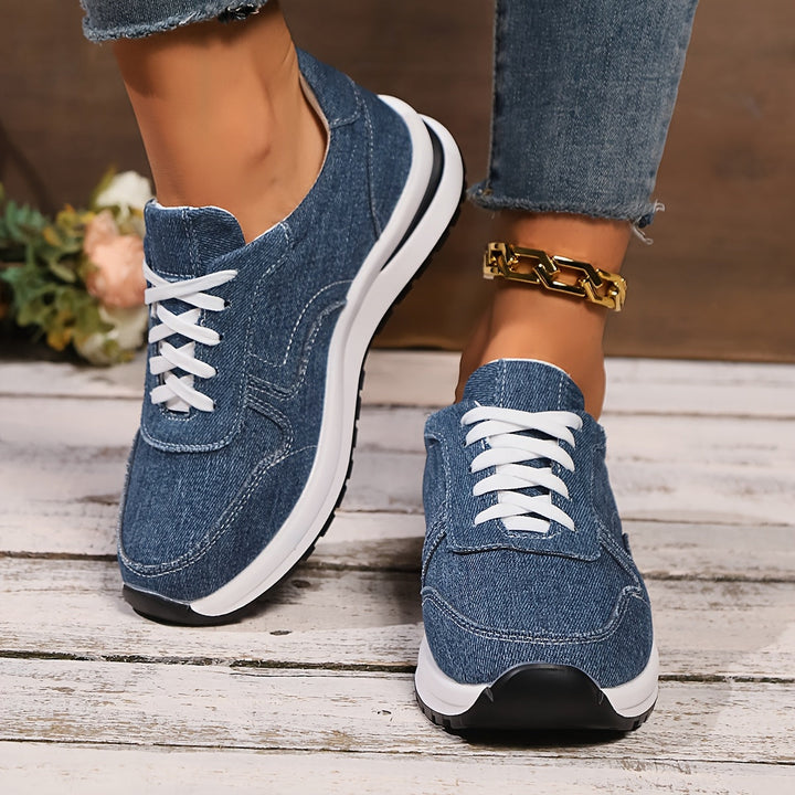 LIZZY | ORTHOPAEDIC DENIM-SNEAKER