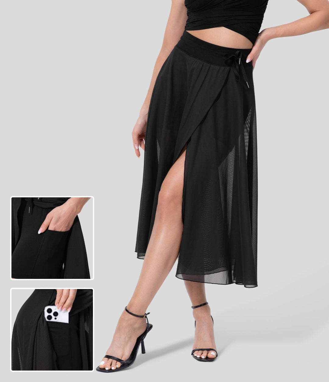GINA | ELEGANT 2-IN-1 SKIRT