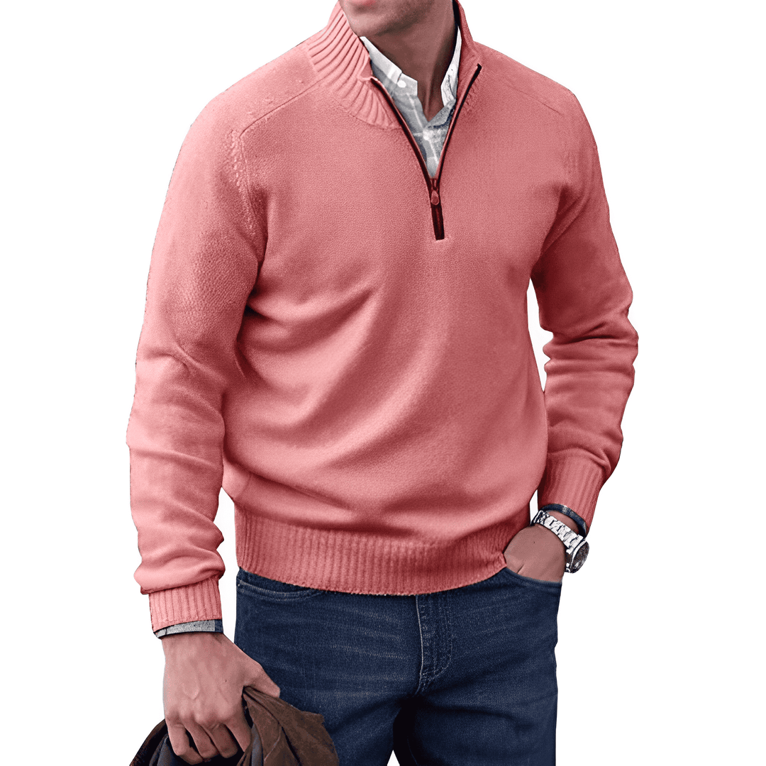 CORMAC | ELEGANT PULLOVER WITH ZIP