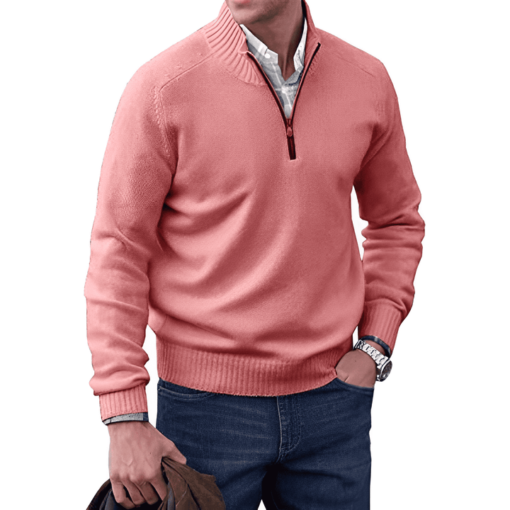 CORMAC | ELEGANT PULLOVER WITH ZIP