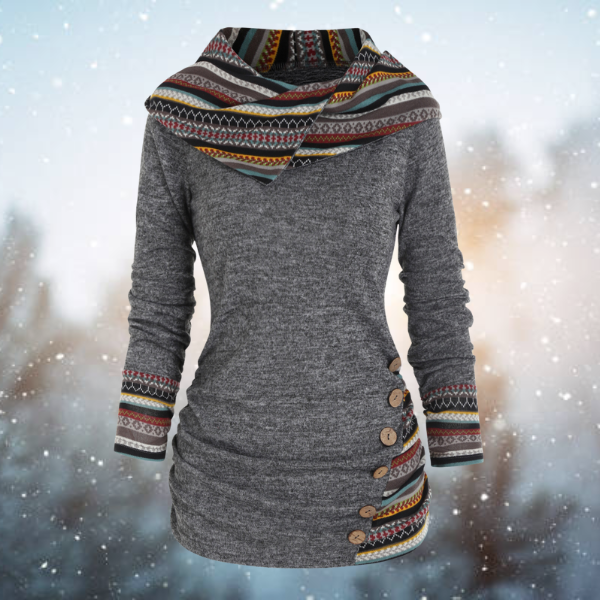 EVELYN | TRIBAL CAPE PULLOVER