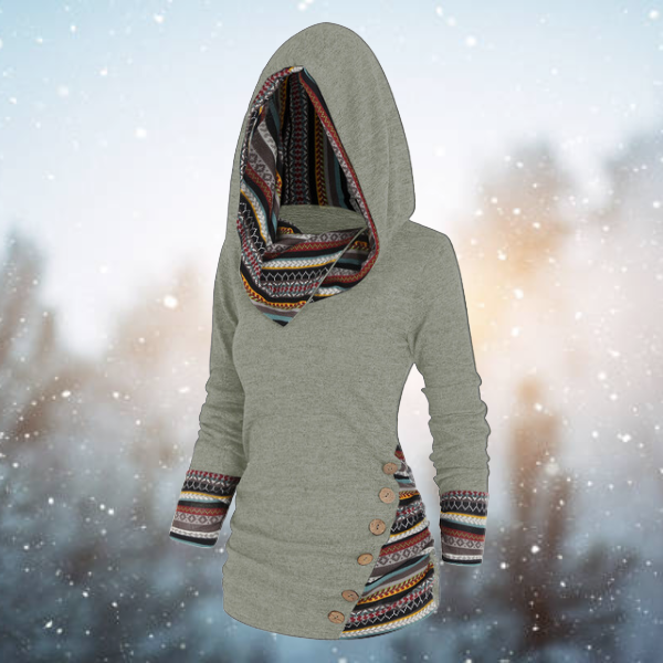 EVELYN | TRIBAL CAPE PULLOVER