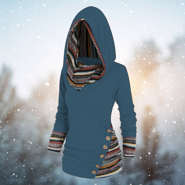 EVELYN | TRIBAL CAPE PULLOVER