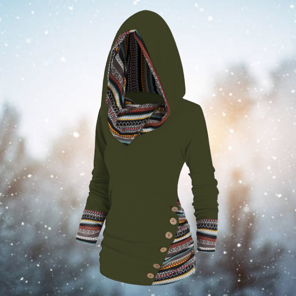 EVELYN | TRIBAL CAPE PULLOVER