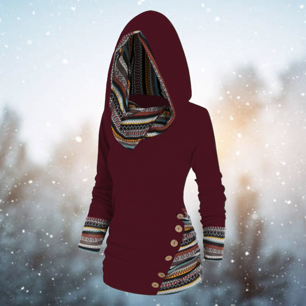 EVELYN | TRIBAL CAPE PULLOVER