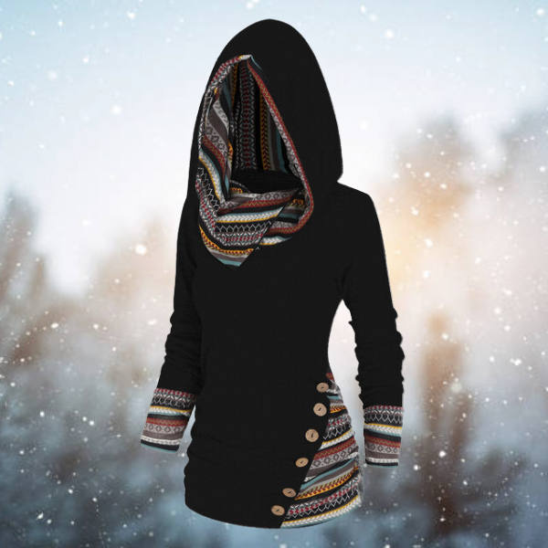EVELYN | TRIBAL CAPE PULLOVER