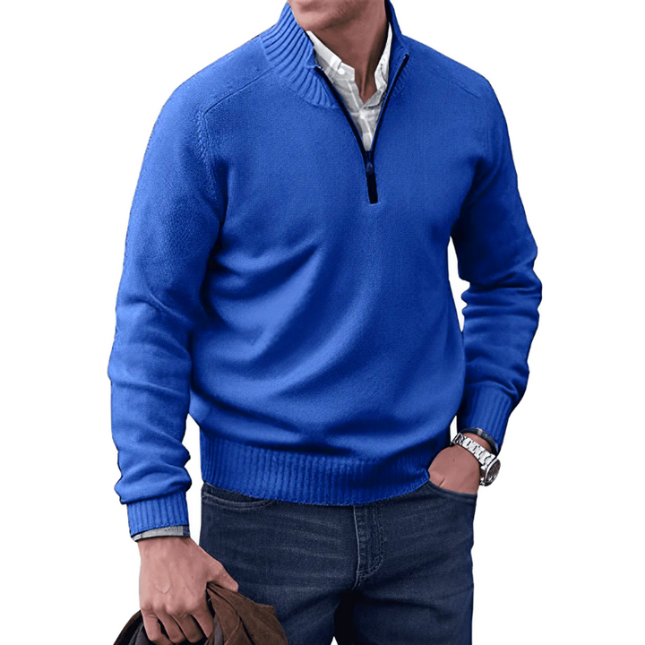 JAMIE | ELEGANT ZIPPERED SWEATER