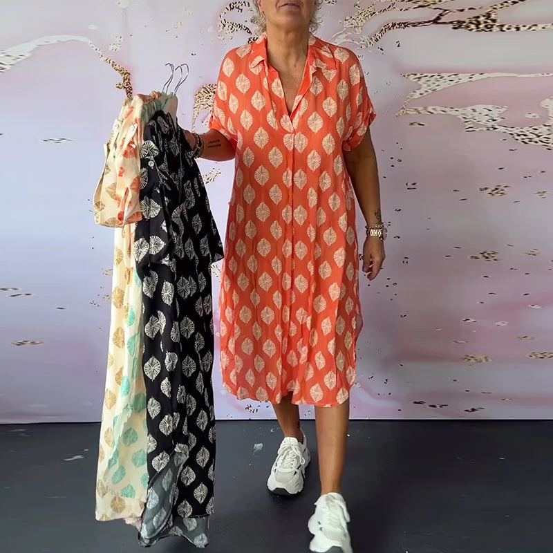 DALILA | BEAUTIFUL DRESS WITH PATTERN