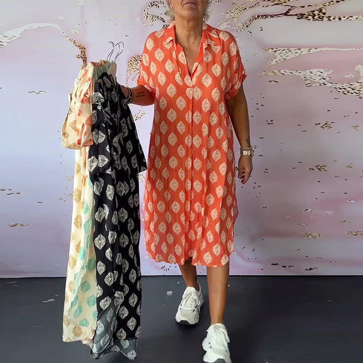 DALILA | BEAUTIFUL DRESS WITH PATTERN